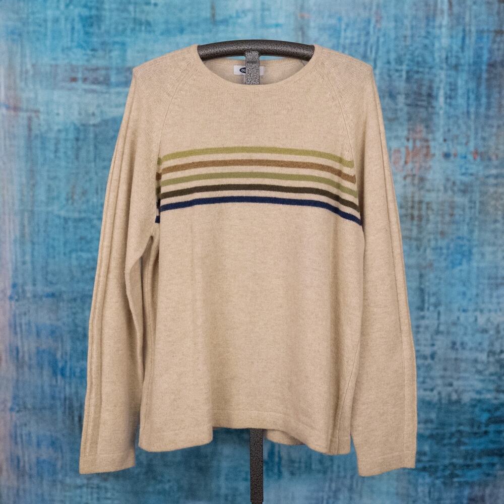 Old Navy Men's Lambswool Pullover Sweater SZ XXL Preppy Casual Academia Classic